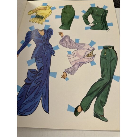 Vintage Golden Miss America Paper Dolls Doll Book PD3 - Picture 4 of 5
